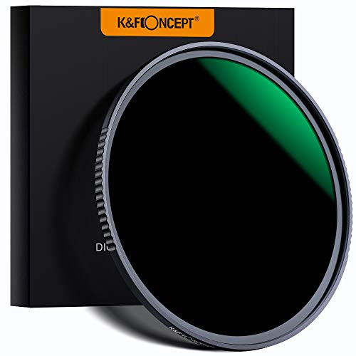 K&F Concept Filtro ND 72mm Nano-X Filtro per obiettivi ND1000 (10 Stop) 18 Strati Rivestimento Multistrato Nano ND Filtro