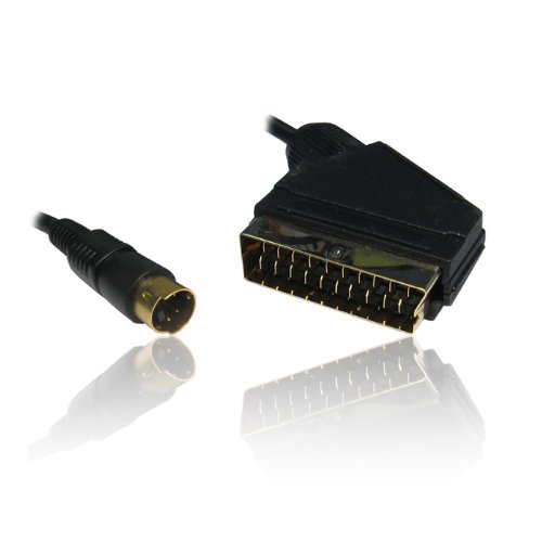 CDL Micro-1,5 m SCART a SVHS/S-VHS, Cavo S-Video e Video/DVD per PC