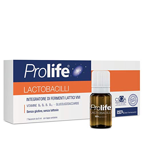 Prolife Lactobacilli Vzdt018 - Integratore Probiotici (Fermenti Alttici Vivi): 4,3 Miliardi per Dose - 160 G