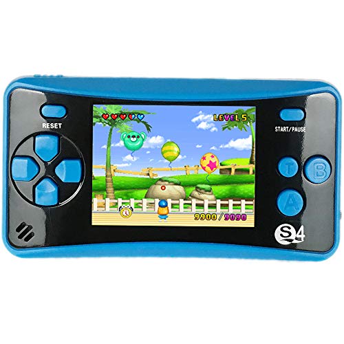QINGSHE QS-4 Handheld Game Console for Kids,Portable Arcade Entertainment Gaming System Retro FC Video Game Player 2.5