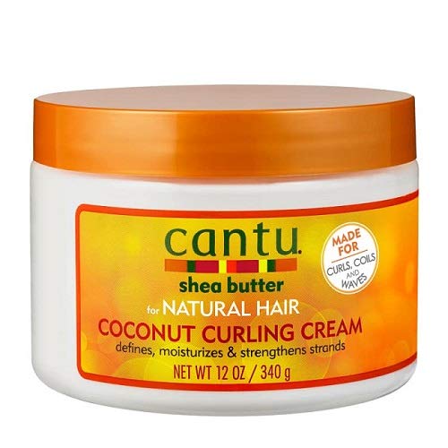 Cantu, burro di karité per capelli naturali, crema al cocco per capelli ricci, 340 g