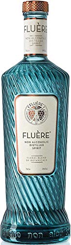 FLUÈRE - Gin analcolico, distillato floreale analcolico, 700 ml