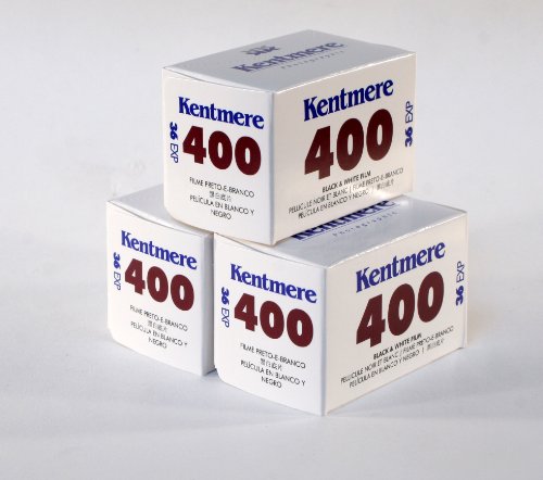 Kentmere 400 ASA in Bianco e Nero Pellicola da 35 mm 36exp 3 Pack