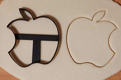 Tagliabiscotti a forma di mela mangiata apple