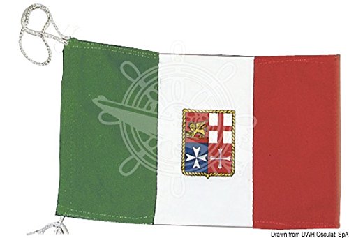 OSCULATI Bandiera Italia Marina Mercantile 40 x 60 cm