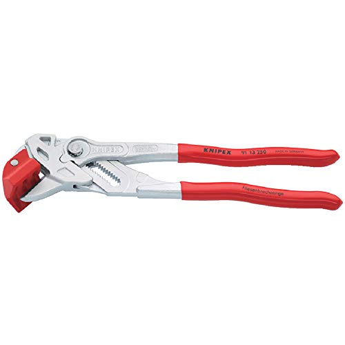 KNIPEX 91 13 250 Pinza per piastrellisti cromata rivestiti in resina sintetica 250 mm