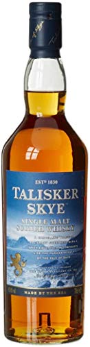 Talisker Skye Whisky Scozzese Puro Malto dell'isola di Skye – Torbato, 1 x 70 cl Standard