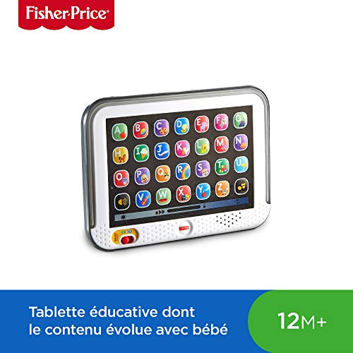 Fisher-Price Ma Tablet Puppy Giocattolo per Imparare Lettere, Mots e Animali, 12 Mesi e Plus, CDG56