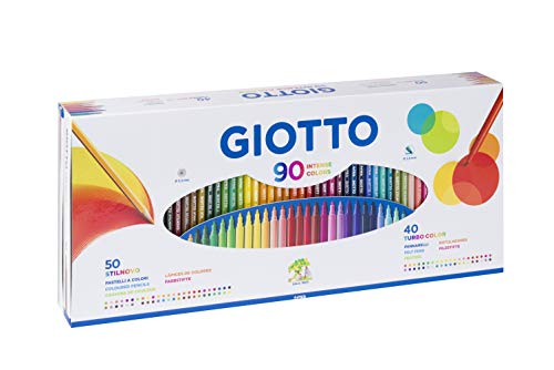 Giotto Stilnovo e Turbo Color pastelli e pennarelli, Assortiti, 257500
