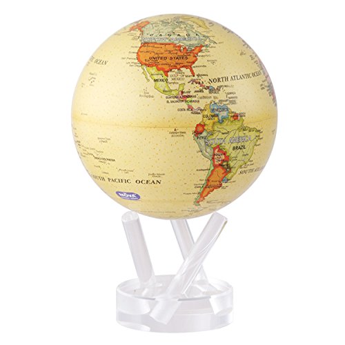 TurtleTech Design MG-45-ATE 4.5 Inch Diameter MOVA Globe in Antiqued Beige