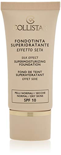 Collistar Fondotinta Superidratante Effetto Seta (SPF 10) (Tonalità 04 Amber) - 30 ml.