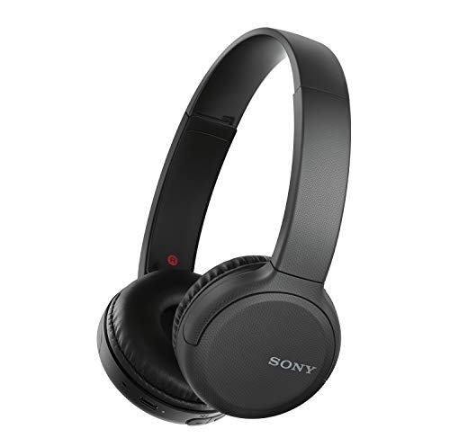 Sony WH-CH510 Cuffie Wireless On-Ear, Compatibile con Google Assistant e Siri, Batteria fino a 35 Ore, Bluetooth 5.0, Nero