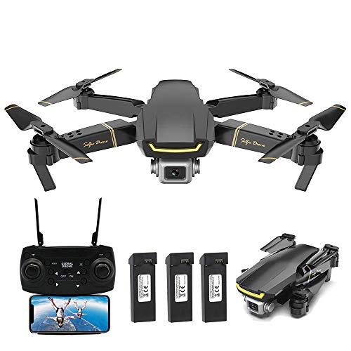 Goolsky Global Drone GW89 RC Droni con Fotocamera 1080P WiFi FPV Gesture Foto Video Altitude Hold Pieghevole RC Selfie Quadcopter