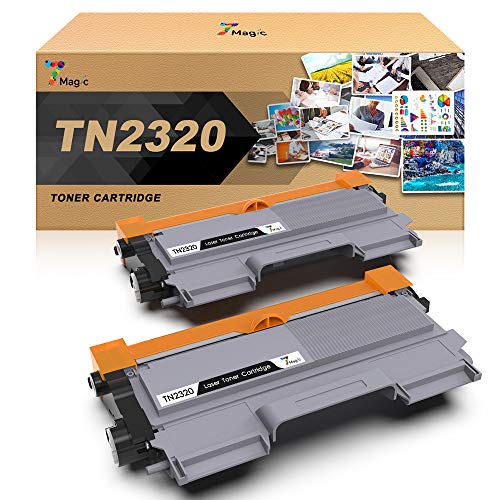 TN2320 7Magic TN2320 TN-2320 Toner Compatibile con Brother TN2320, Compatibile con Brother MFC-L2700DW MFC-L2740DW MFC-L2720DW HL-L2300D HL-L2340DW DCP-L2500D