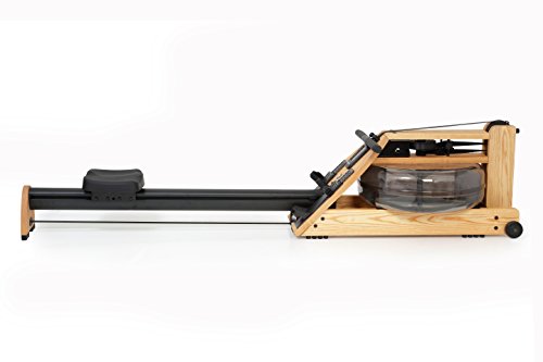 WaterRower Serie A1, struttura in legno e binario in alluminio con monitor A1