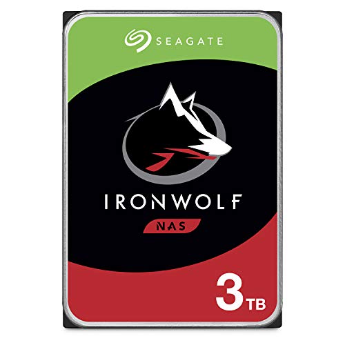 Seagate IronWolf, Unità SATA da 6 Gbit/s da 3 TB, HDD, CMR 3,5