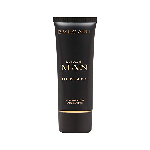 Bvlgari Man in Black Dopo Barba Balm, Uomo, 100 ml