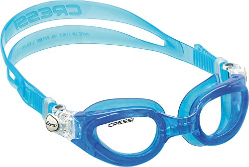 Cressi Right Small Fit, Occhialini per Nuoto, Piscina e Snorkeling Unisex-Adulto, Blu