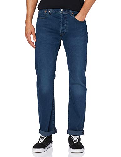 Levi's 501 Original Fit Jeans, Ironwood Od, 33W / 32L Uomo