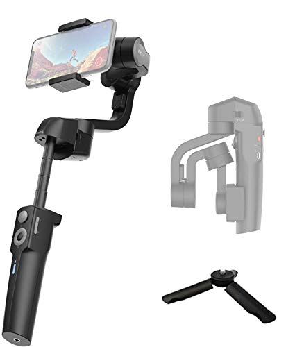 MOZA Mini-S aggiornato con polo estensibile stabilizzatore cardanico a 3 assi per smartphone Vlog Youtuber Live Video Record pieghevole estensibile