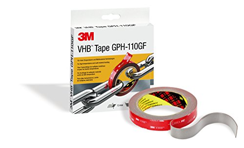 3M VHB TapeGPH-110GF, 19 mm x 3 m, 1.1 mm, grigio (1 Pezzi)