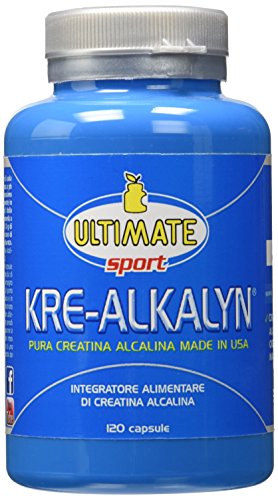 Ultimate Italia - Kre-Alkalyn - Carica i muscoli con la creatina made in USA - 120 capsule