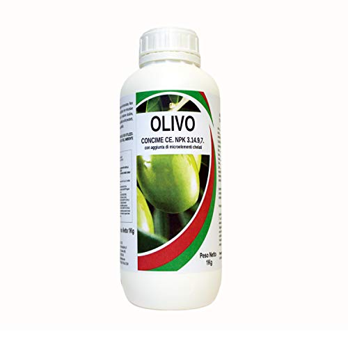 bio A.L.T concime Liquido fogliare per la Coltivazione dell' olivo Naturale, Made in Italy Uso Professionale 1 kg