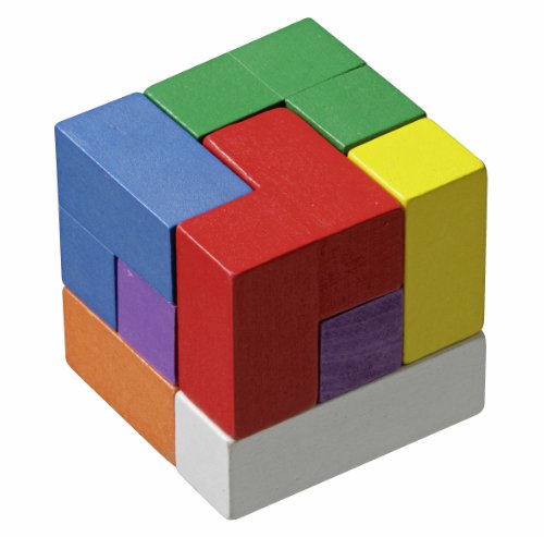 Philos 3519 - Cubo rompicapo Tetris, colorato