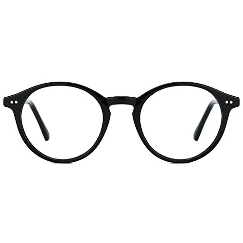 TIJN Montatura Occhiali da Vista Dona Uomo Occhio Frame Occhiali Casual Lenti Chiare