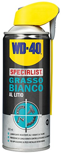 WD-40 SPECIALIST - Grasso Bianco al Litio Spray con Sistema Doppia Posizione - 400 ml