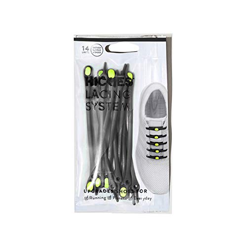 HICKIES Tie Free Laces - Lacci Senza Allacciatura - Nero/Giallo