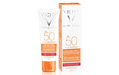 Vichy Ideal Soleil Crema Viso Anti Età - 50 ml