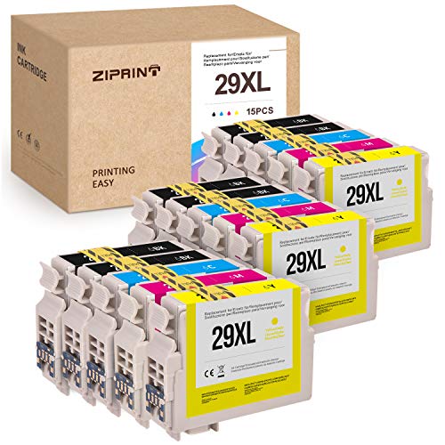 Ziprint 29X - Cartucce compatibili per Epson XP-342 XP-245 XP-235 XP-240 XP-247 XP-330 XP-332 XP-335 XP-340 XP-345 XP-430 XP-432 XP-435 XP-440 XP-442 XP-445