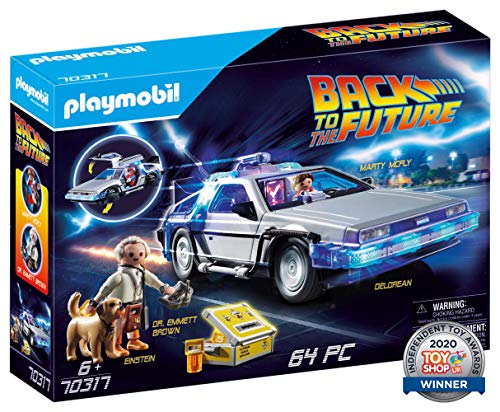 Playmobil Back to the Future 70317 - DeLorean con Effetti Luminosi, dai 6 anni