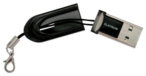 Lettore USB Micro SD SDHC nero o blu o arancione o rosso o bianco