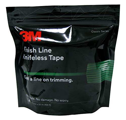 Finish Line - Nastro da taglio 3M, Knifeless Tape 3,5mm x 50m, taglio senza coltelli senza graffi