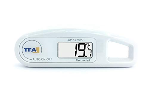 TFA 30.1047 Termometro Digitale Thermo Jack, White