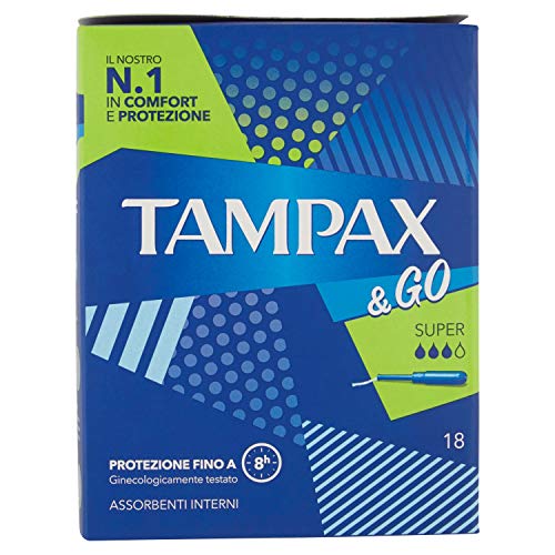 Tampax &Go Super x18 Tamponi