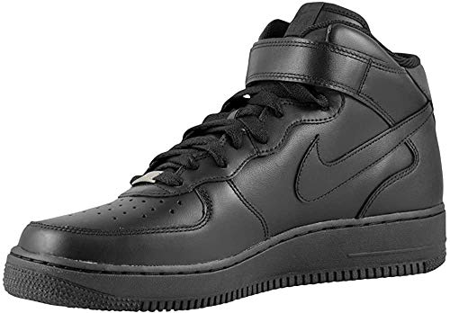 Nike - Force 1 Mid PS - 314196004 - Color: Nero - Size: 32.0