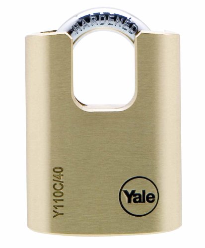 Yale y110 C/40/119/1 Lucchetto di sicurezza con arco chiuso, 40 mm