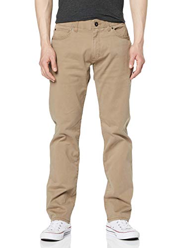 Lee Extreme Motion Straight Pants, Beige (Cougar 77), 38W / 30L Uomo
