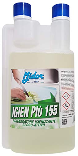 Intergratore Lavaggio lavastoviglie igienizzante IGIEN PIU' 155-1,25kg, al cloro, rimuove i cattivi odori anche dagli scarichi