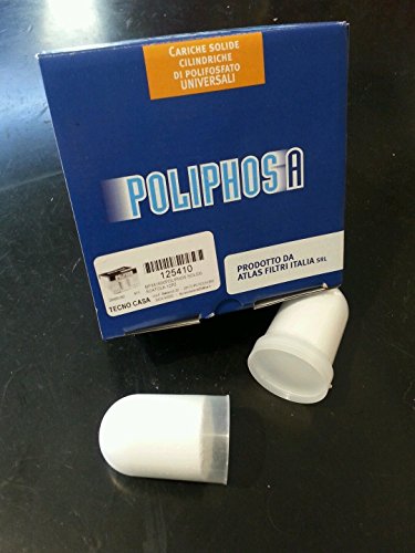 ricarica polvere polifosfato ALTA QUALITA' polifosfato per dosapol 12 PEZZI MADE IN ITALY, prodotto UNIVERSALE adatto a tutti i filtri, addolcitori e dosatori presenti in commercio.