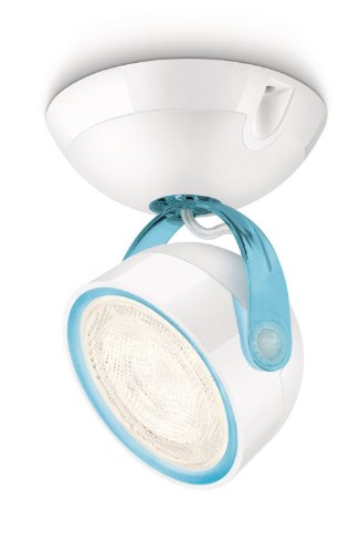 Philips Lighting myLiving Lampada con Faretto, Bianco/Blu