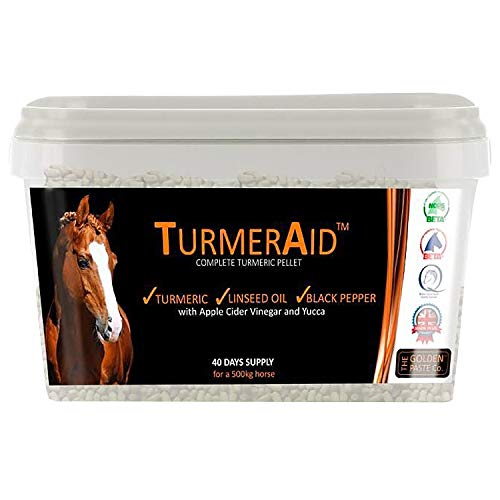 The Golden Paste Co TurmerAid - Integratore per cavalli (2kg) (Multicolore)
