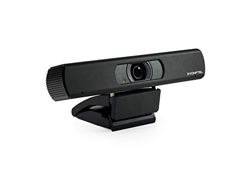 Konftel - Videocamera per conferenze 4K Ultra HD, zoom digitale 8x, HDMI e USB, fino a 12 persone, angolo di visione 105°
