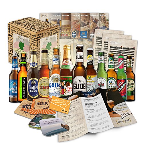 12 specialità di birra dalla Germania (le migliori birre tedesche) come un trial Pack allacasella ingift regalo (selezione di birre di alta qualità) 12 x 0,33L