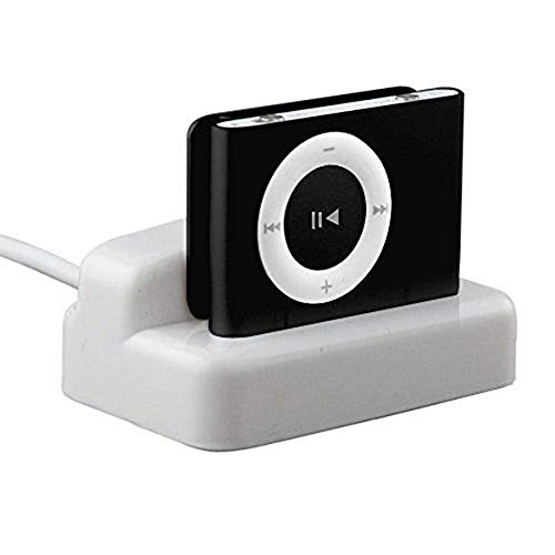 Digiflex Docking Station per ricaricare e sincronizzare l'iPod Shuffle di 2a e 3a Generazione - Bianco