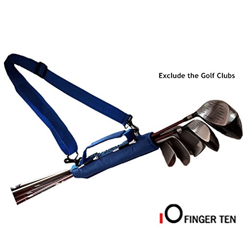 Mini borsa per mazze da golf per uomini, donne e bambini, custodia leggera per allenamento, Blu