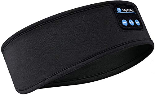 Cuffie per dormire, cuffie Bluetooth wireless V5.0 con archetto, cuffie sportive, altoparlanti stereo ad alta definizione ultrasottili incorporati, adatti per sport/yoga/fitness(I11)